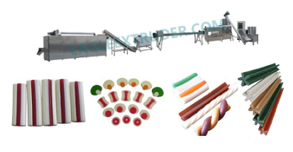 Pet dog snacks dental Chewing|Treats Machine