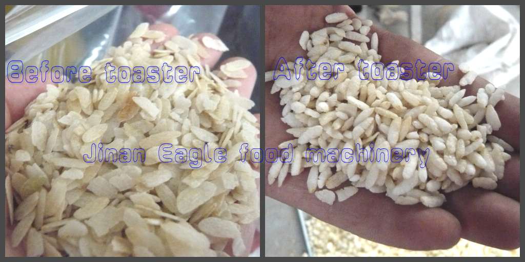 rice flakes puff machines 