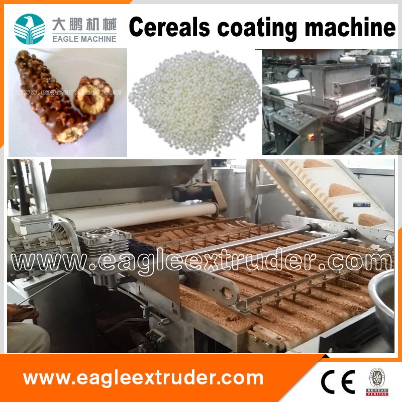 Core filled chocolcoate cereals bar machine plant