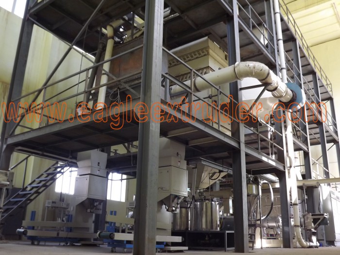 fish feed line fish feed line