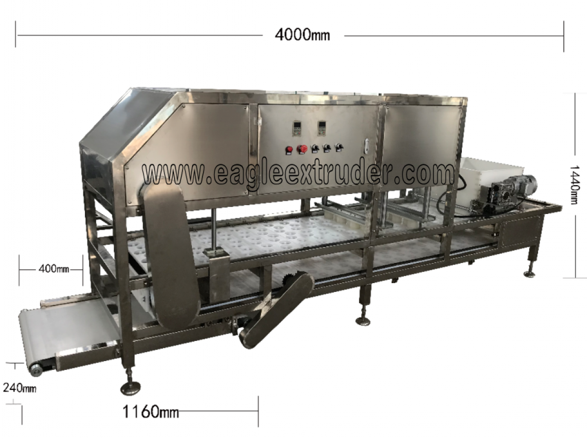 New model sweet cereals & peanuts bar mould type forming machine