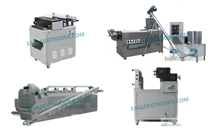 Precooker type 2D|3D snack pellet machine