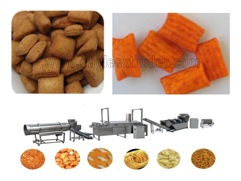 Flour chin chin snacks making machine line