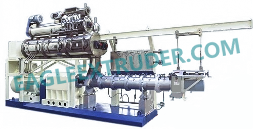 High capacity large wet steam extruders for fish feed|pet dog food