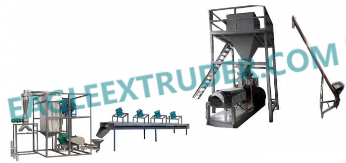 Extruded Soya|corn powder production line