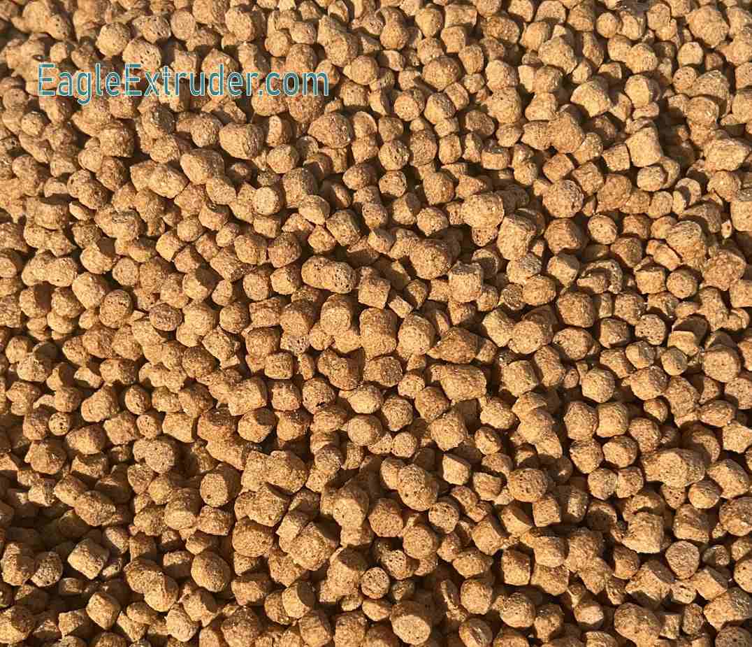 What are the raw materials for aqua feed?