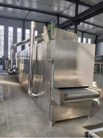 Gas heating oven for puff snacks