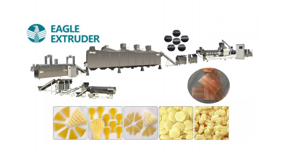 2D&3D Snack pellet production line