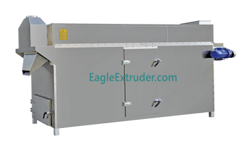 Corn Flakes Drum Toaster machine