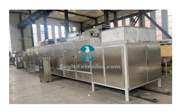 Jinan Eagle electrical or gas heating baking oven toaster machine for nuts peanuts