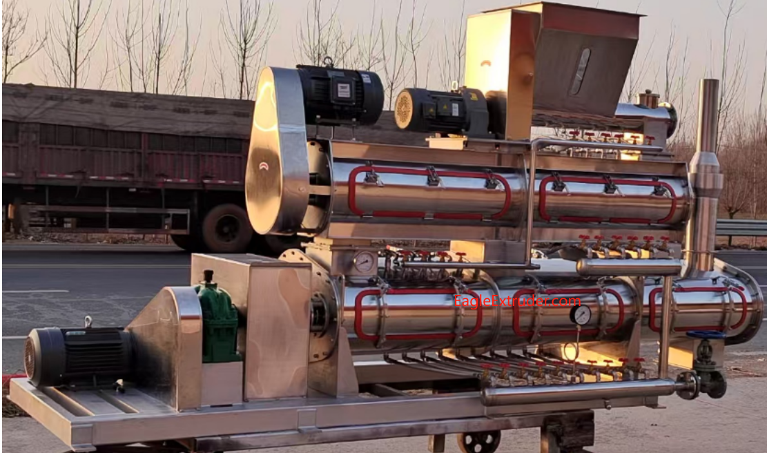 High-Efficiency Steam Preconditioner for Pet Food, Fish Feed, and Animal Feed ProductionSteam preconditioner