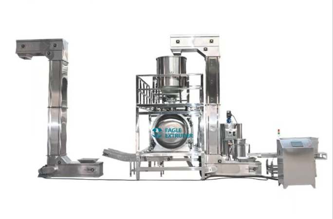 PetFood seasoning coating systems-Vacuum mixing