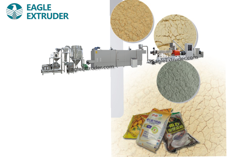 Baby Food nutritional powder extrusion line Machine